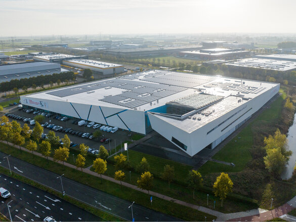 zehnder gebäude welches in zwolle in den niederlanden ist