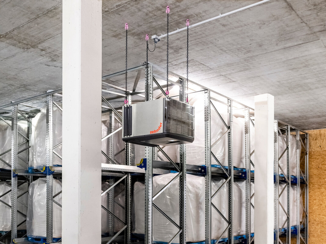 Saubere Luft schützt Maschinen und Anlagen – insbesondere im Tiefkühlbereich.  