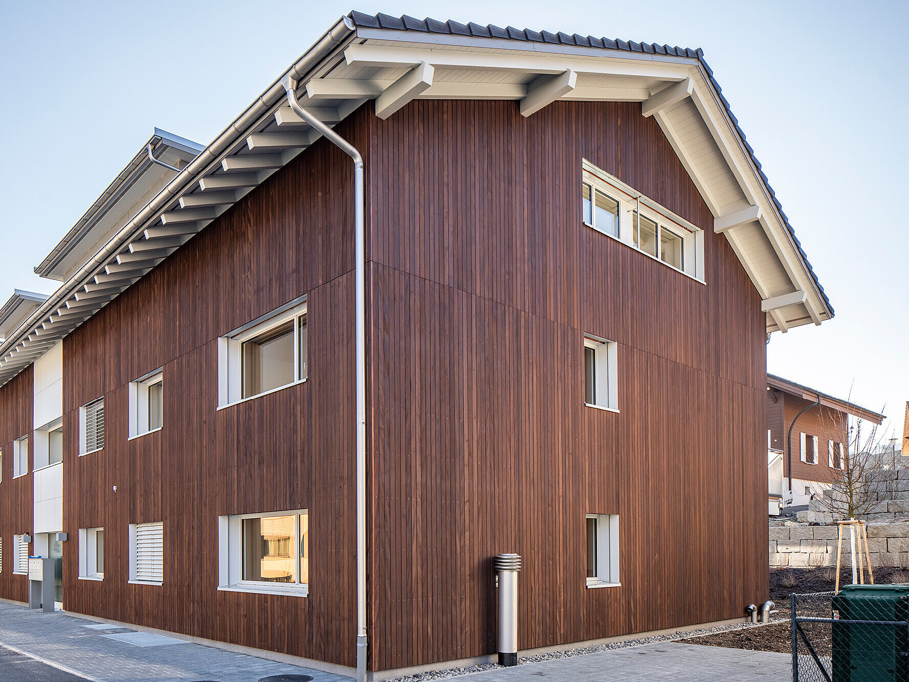 Mehrfamilienhaus mit komfortabler Raumlüftung