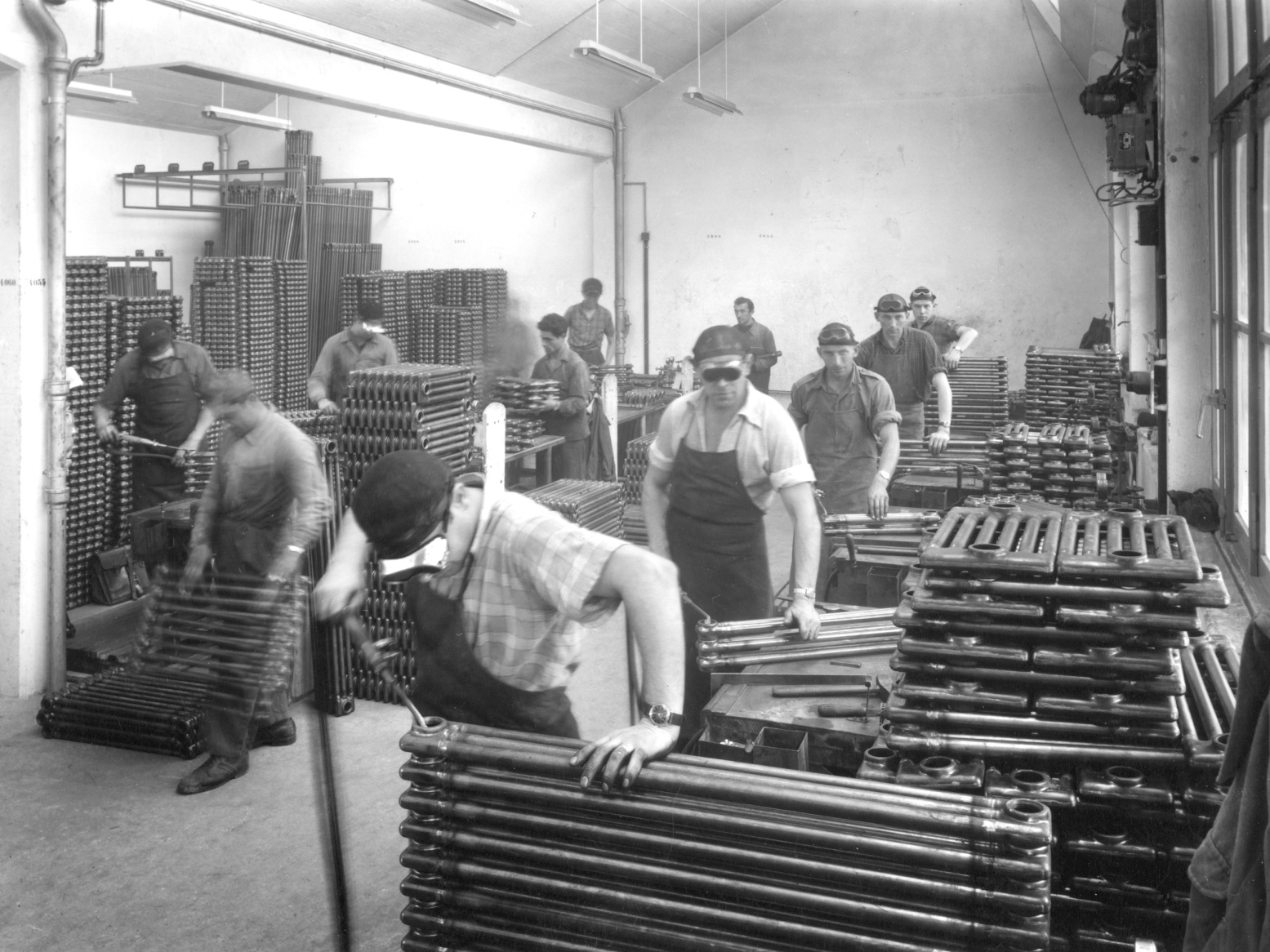 old image of manufacturing the zehnder charleston